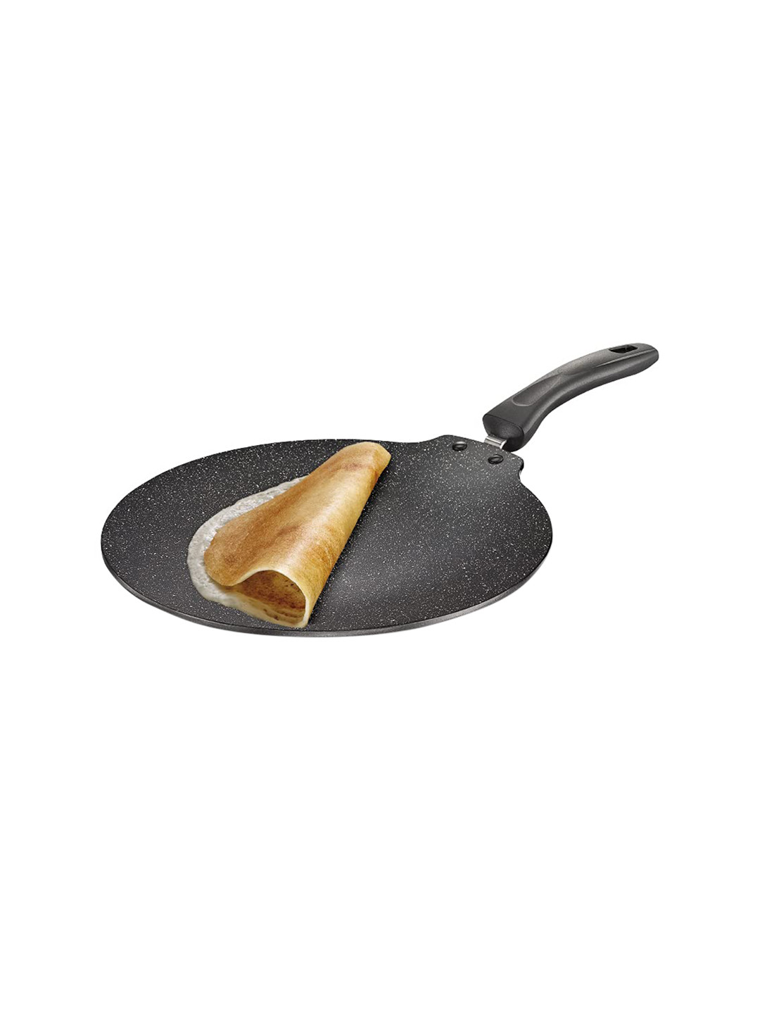 Prestige Omega Deluxe Granite Black Aluminium Induction Base Non-Stick Dosa Tava