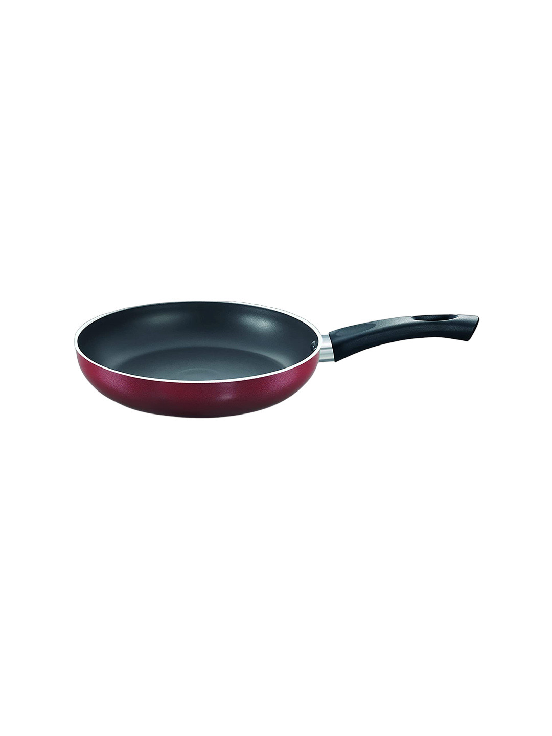 Prestige Omega Deluxe Red Aluminium Induction Base Non-Stick Frying Pan 2.1L