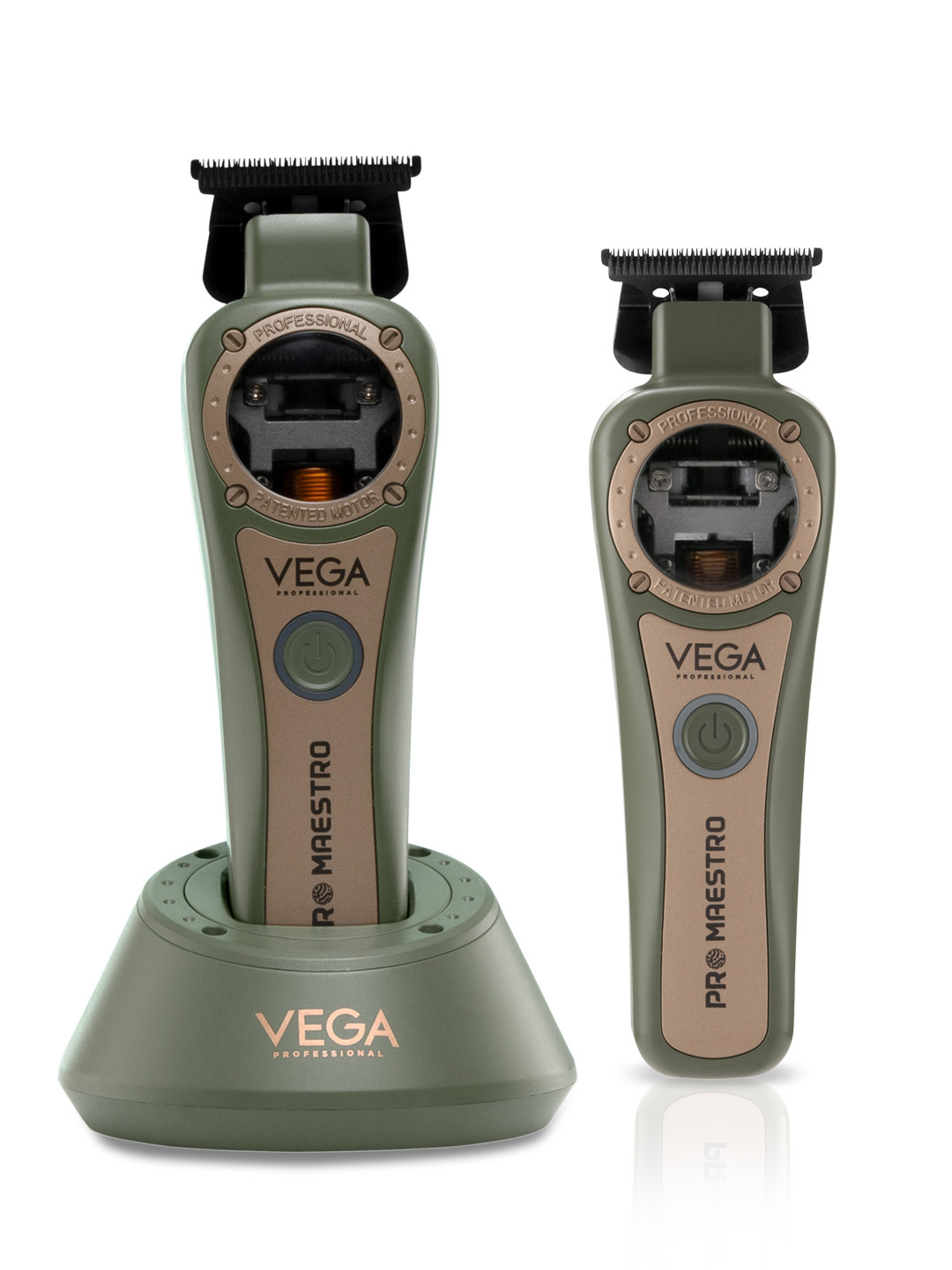 VEGA PROFESSIONAL VPPHT-08 Pro Maestro Professional Hair Trimmer - Olive Green