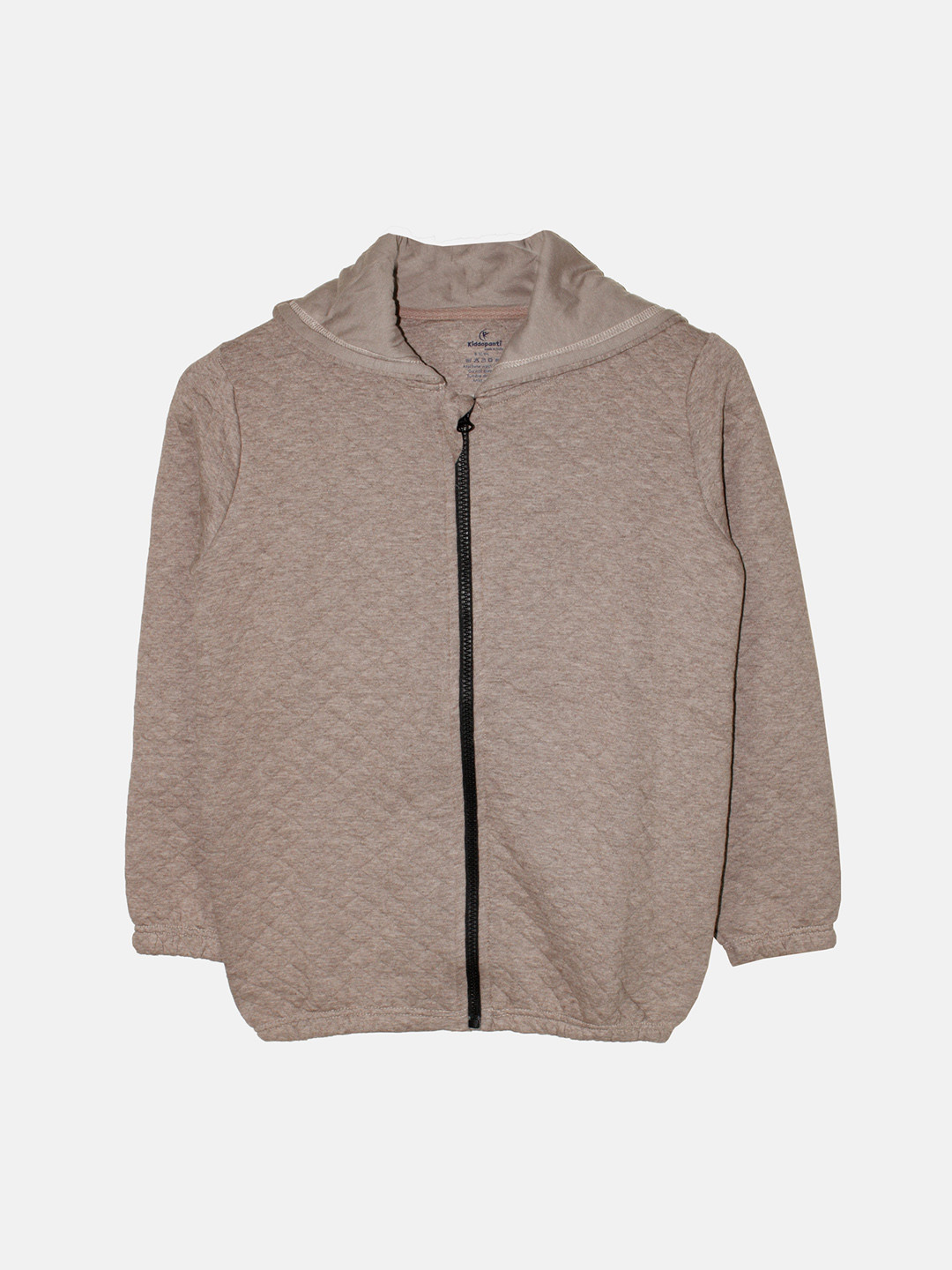 KiddoPanti Kids Self Design Hooded Tailored Jacket