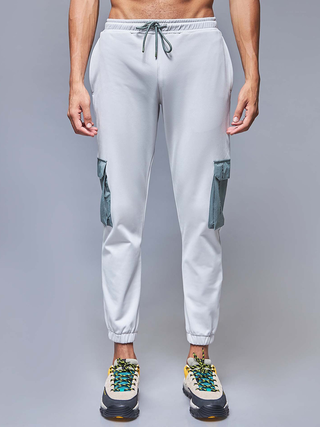 Cava Light Grey Utility Sweats