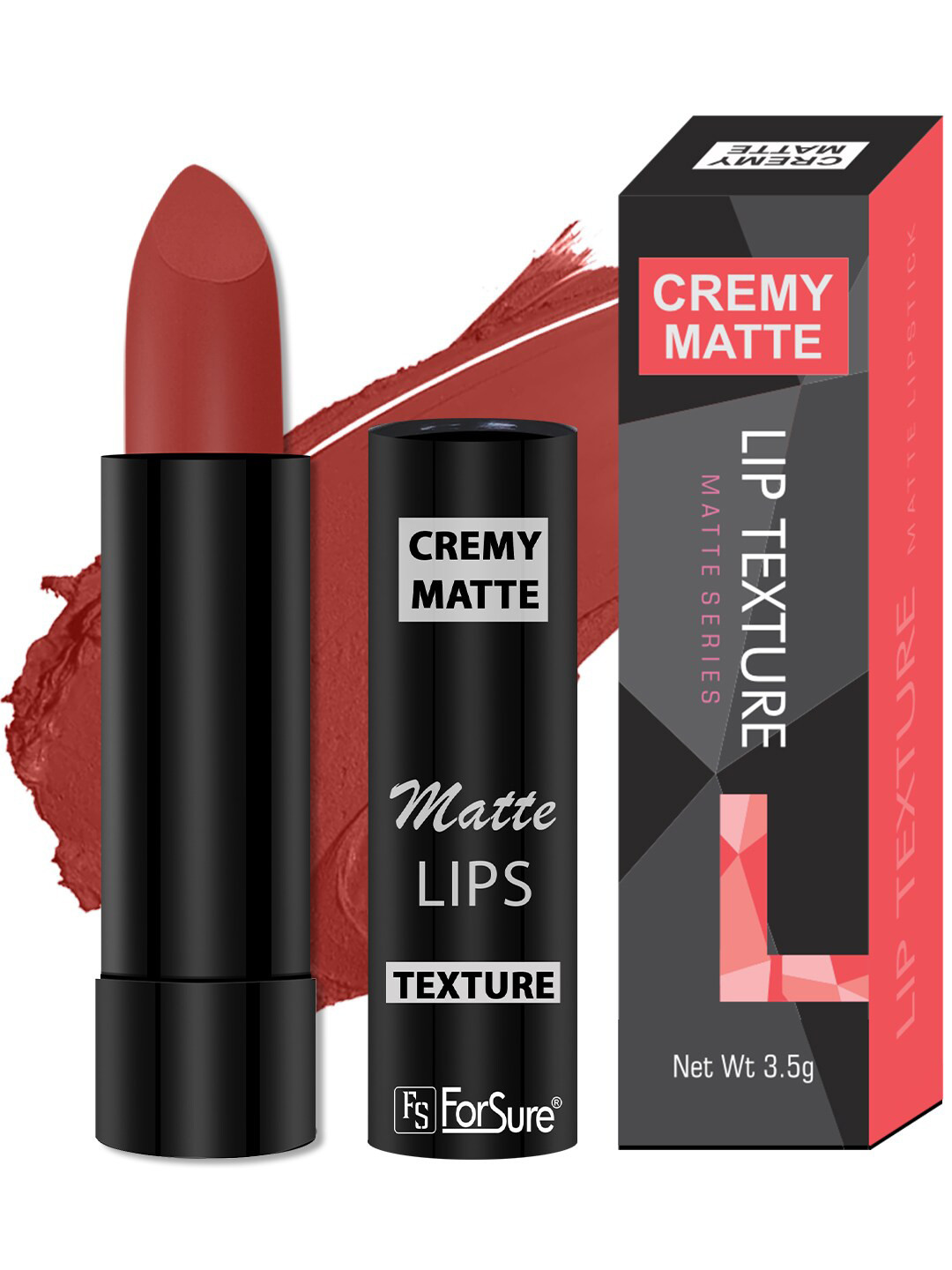 ForSure Cremy Matte Long Lasting Lipstick - 3.5g - 52