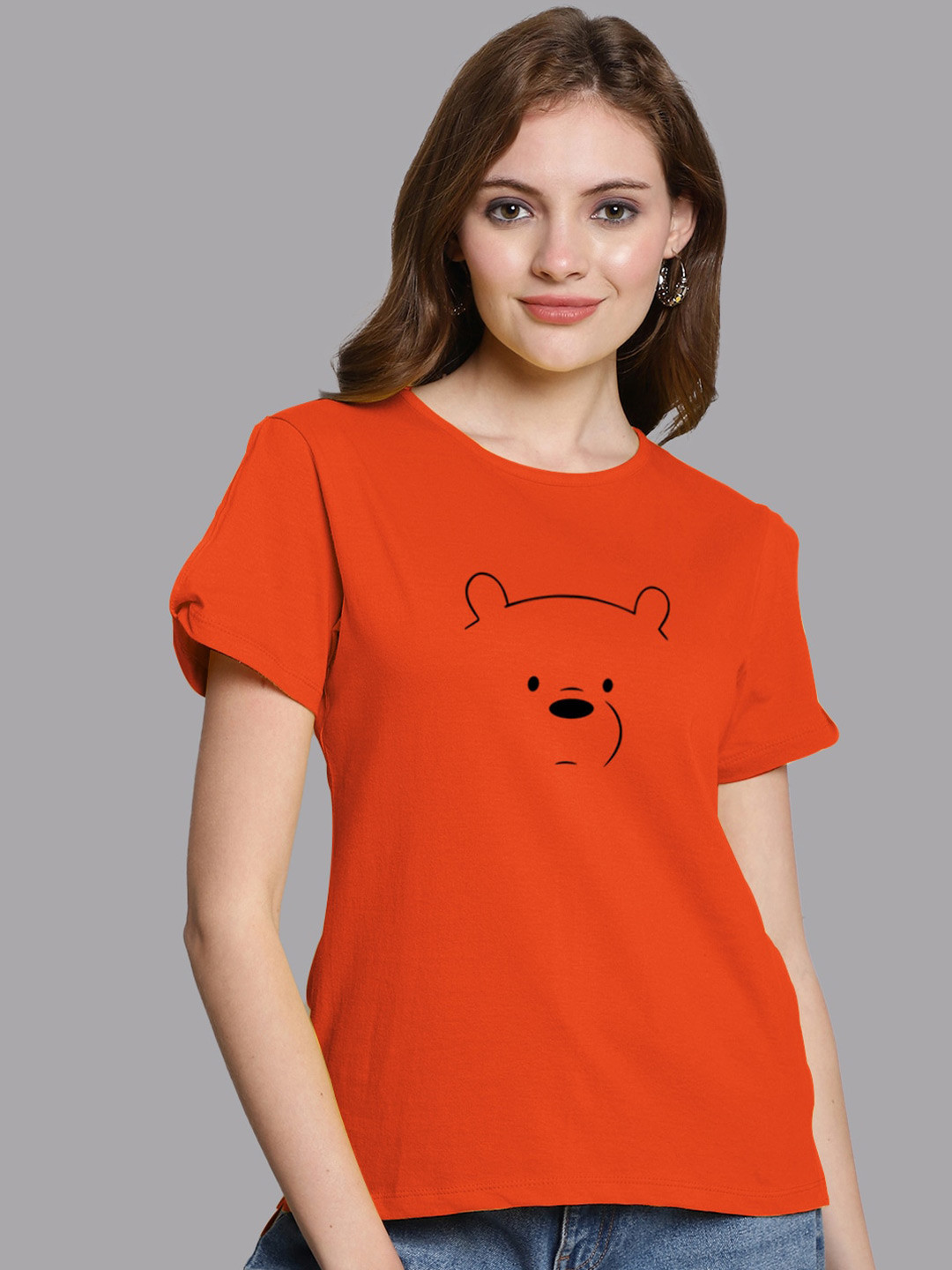 FBAR Print High Low Cotton Top