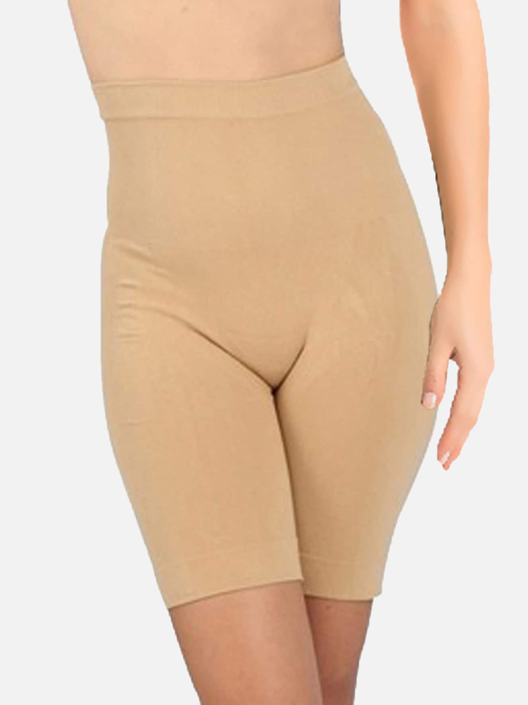 DEALSEVEN FASHION High-Rise Cotton Tummy & Thigh Shapewear