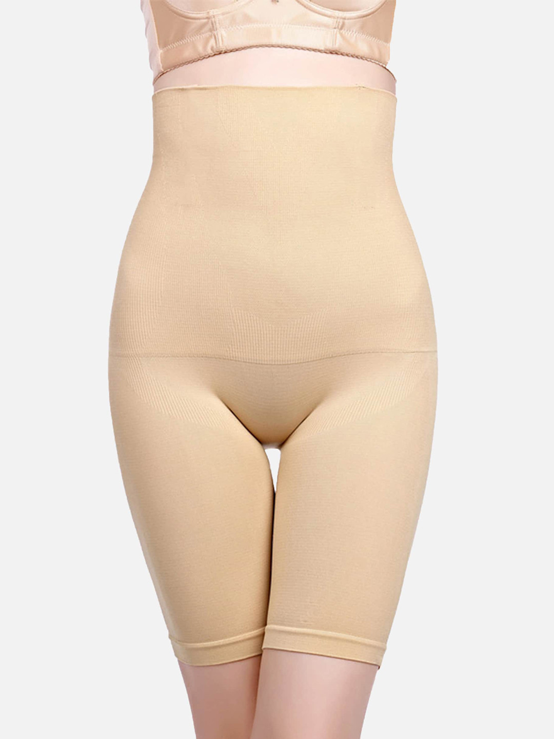 DEALSEVEN FASHION High-Rise Cotton Tummy & Thigh Shapewear