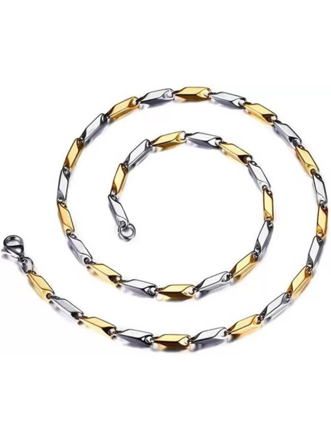 VIEN Gold-Plated Stainless Steel Statement Chain