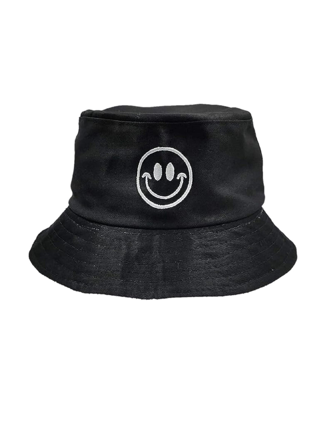Zacharias Unisex Pure Cotton Smiley Reversible Bucket Hat