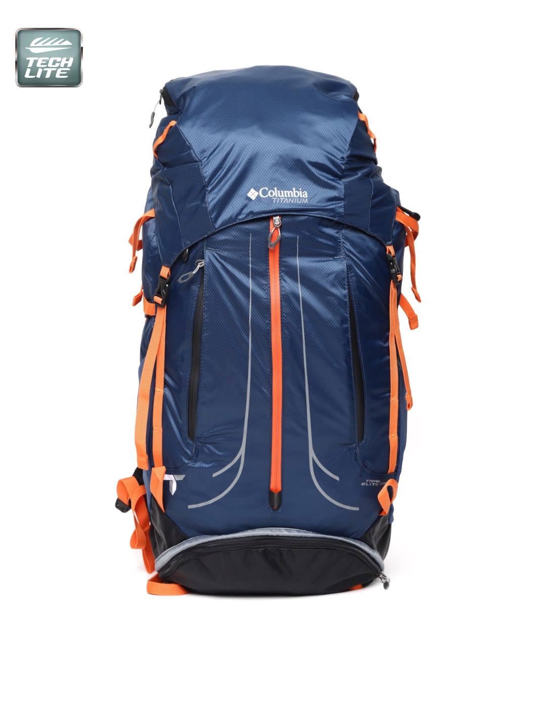 Buy Columbia Titanium Unisex Blue Trail Elite Outdoor 55L Rucksack Rucksacks for Unisex 2532010 Myntra