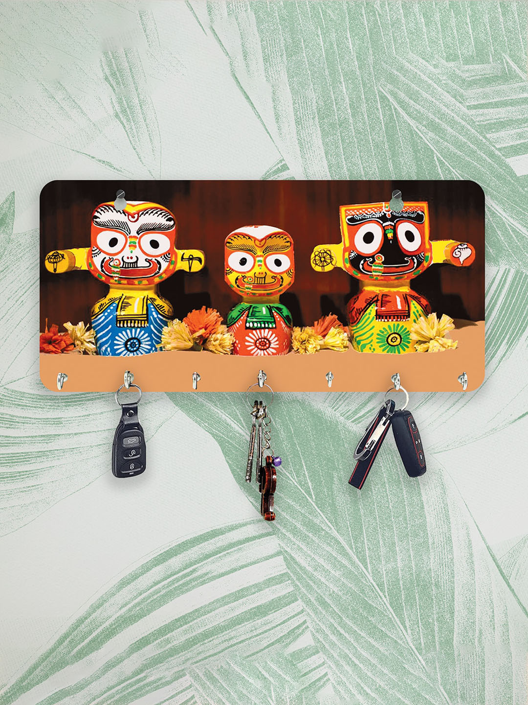 CAPIO ART Brown & Beige Multipurpose Key Holder