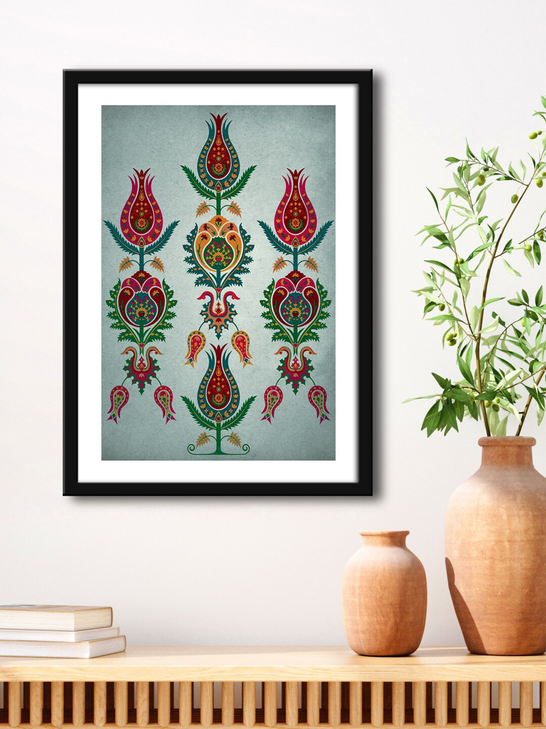 999Store MDF Wall Rectangle Paintings Wall Art 23.62 x 15.74 In