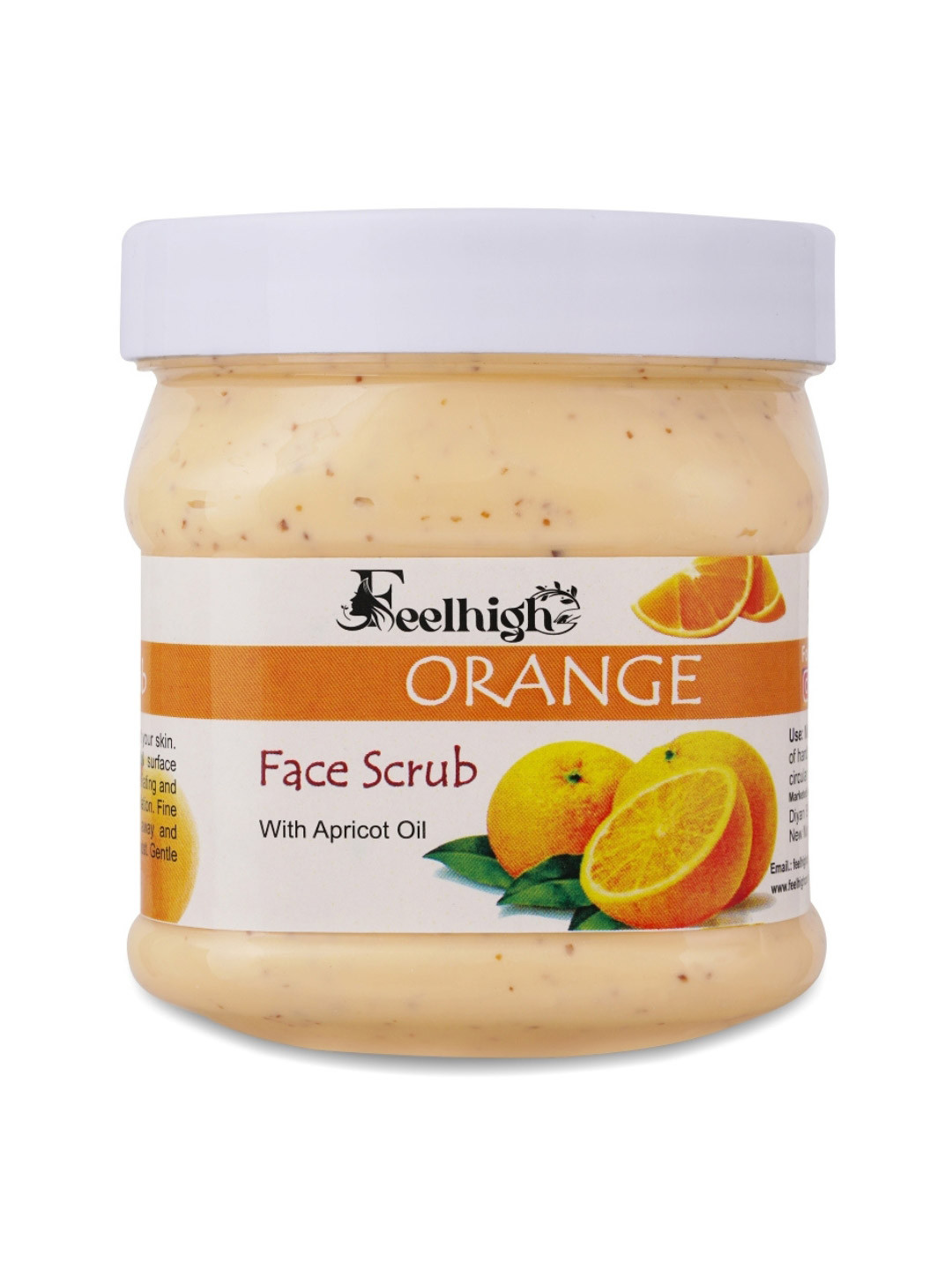 FEELHIGH Orange Scrub With Apricot Oil - 500ml