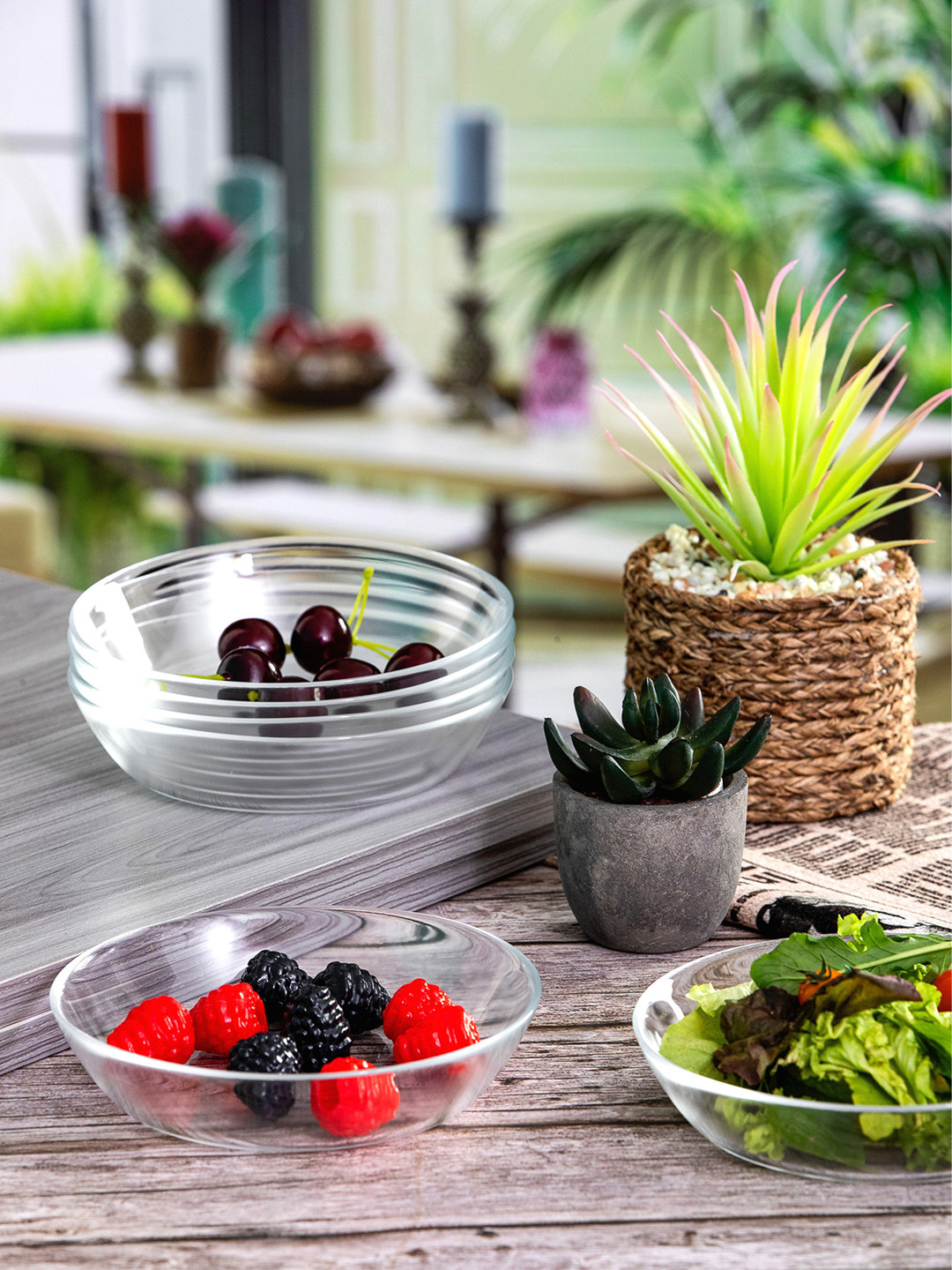 Luminarc Transparent 6 Pieces Glass Bowls