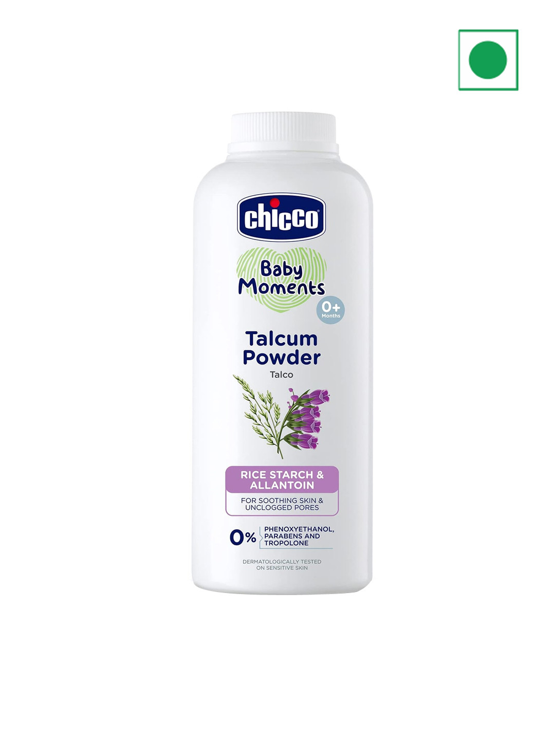 Chicco Baby Moments Talcum Powder Soothes & Moisturizes 300g