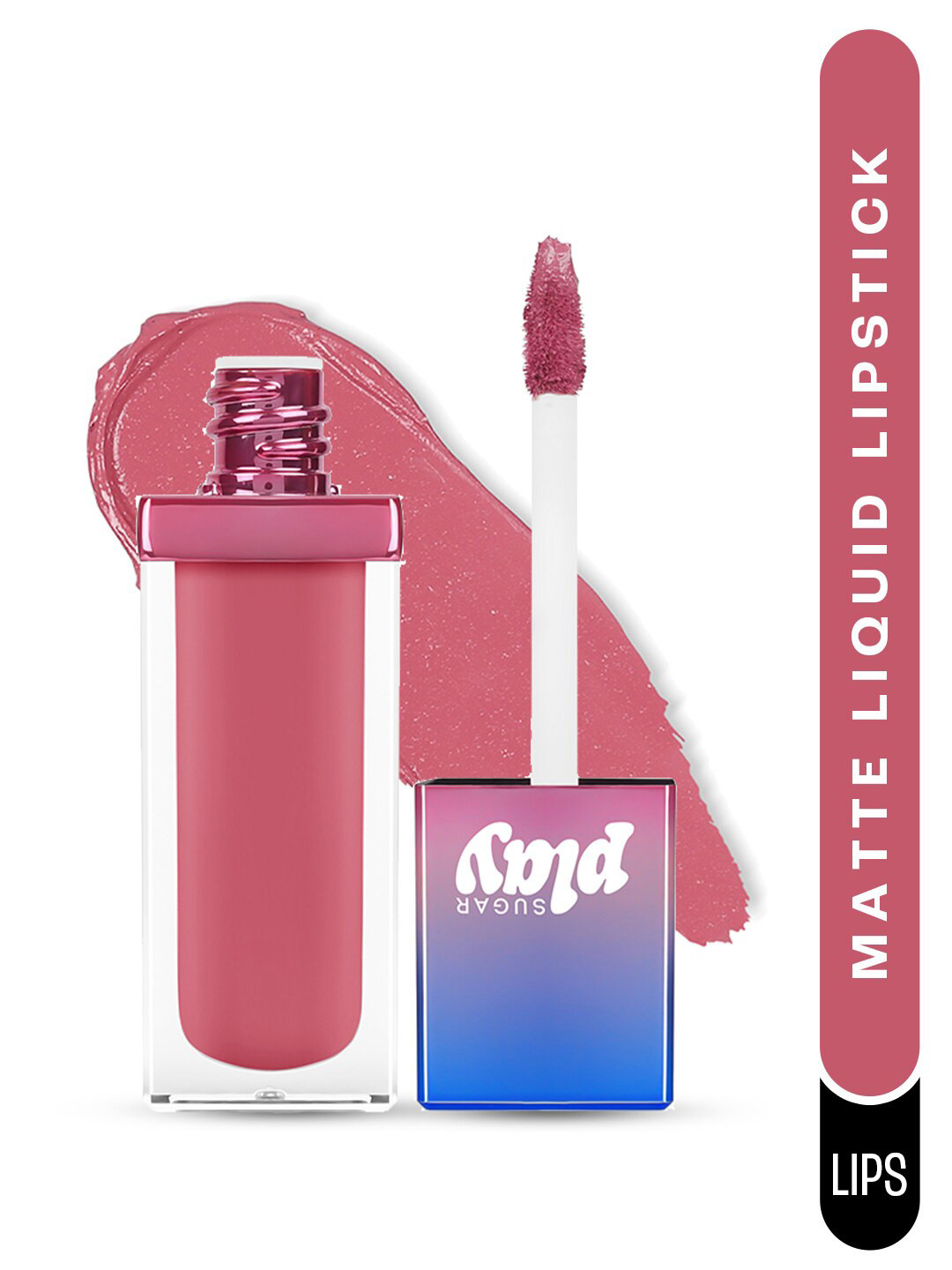 SUGAR Play Vibe Check Long Lasting Liquid Lipstick 4.5ml - 02 Finesse - Peach