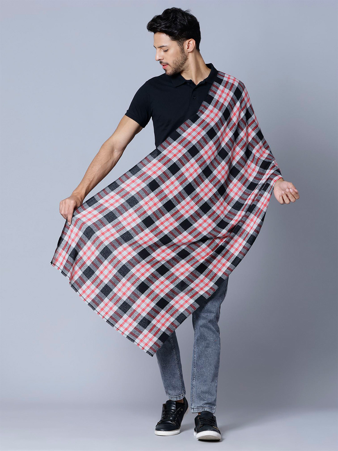 Moda Chales Checked Stole