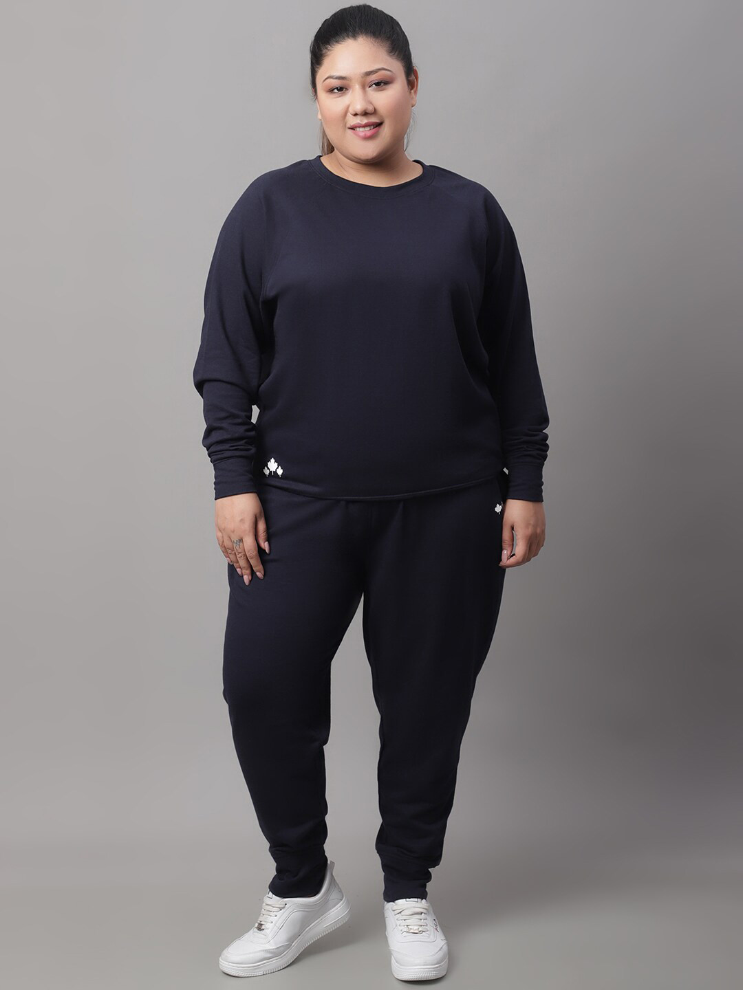 Rute Plus Size Pure Cotton Tracksuit