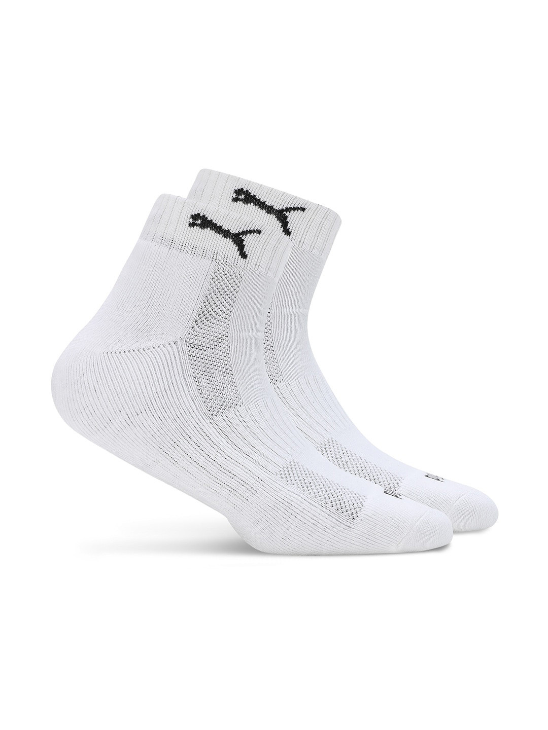 Puma Cushioned Quarter Pack of 2 Socks
