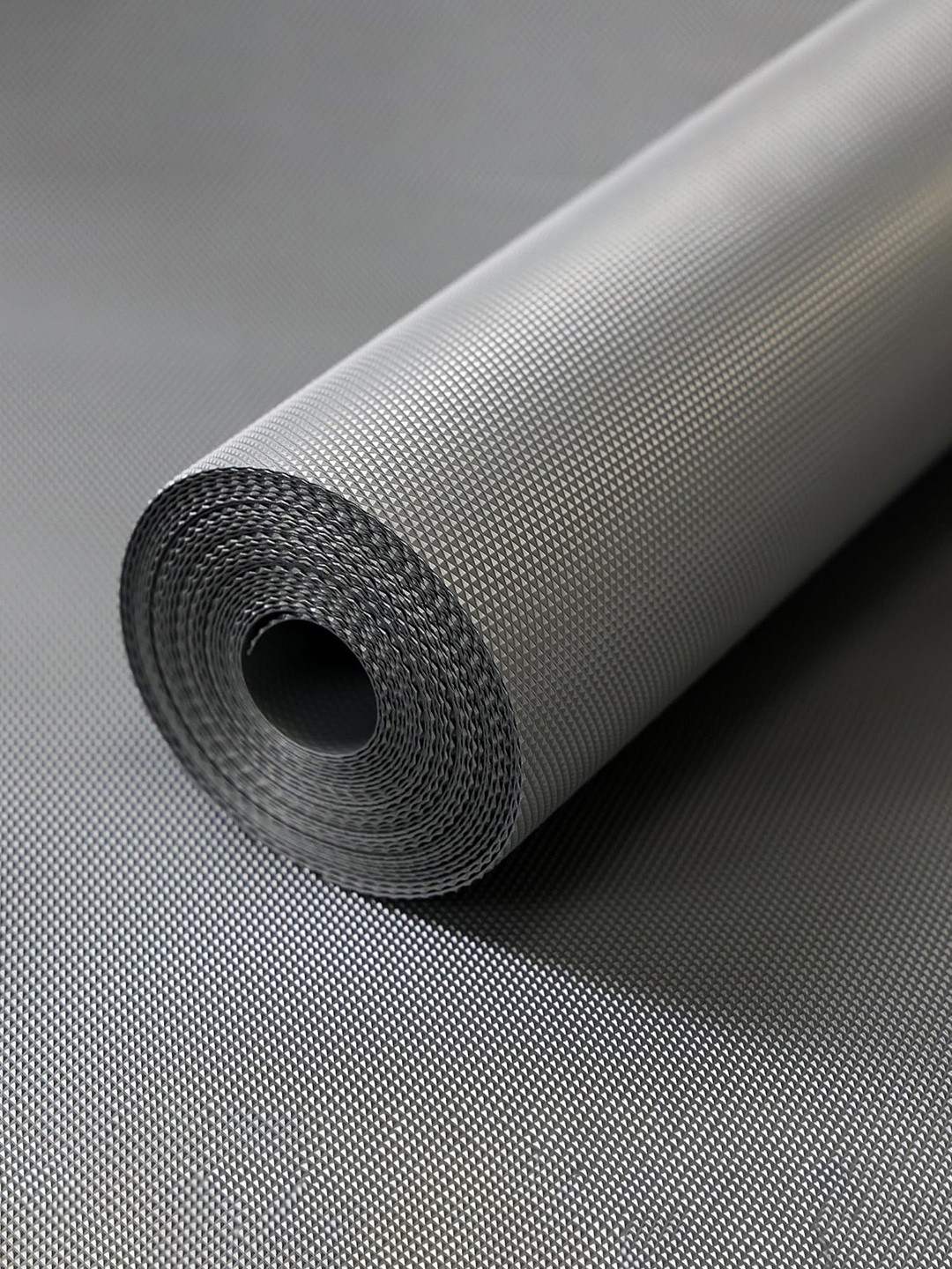 Kuber Industries Grey Anti Slip Diamond Textured Shelf Liner