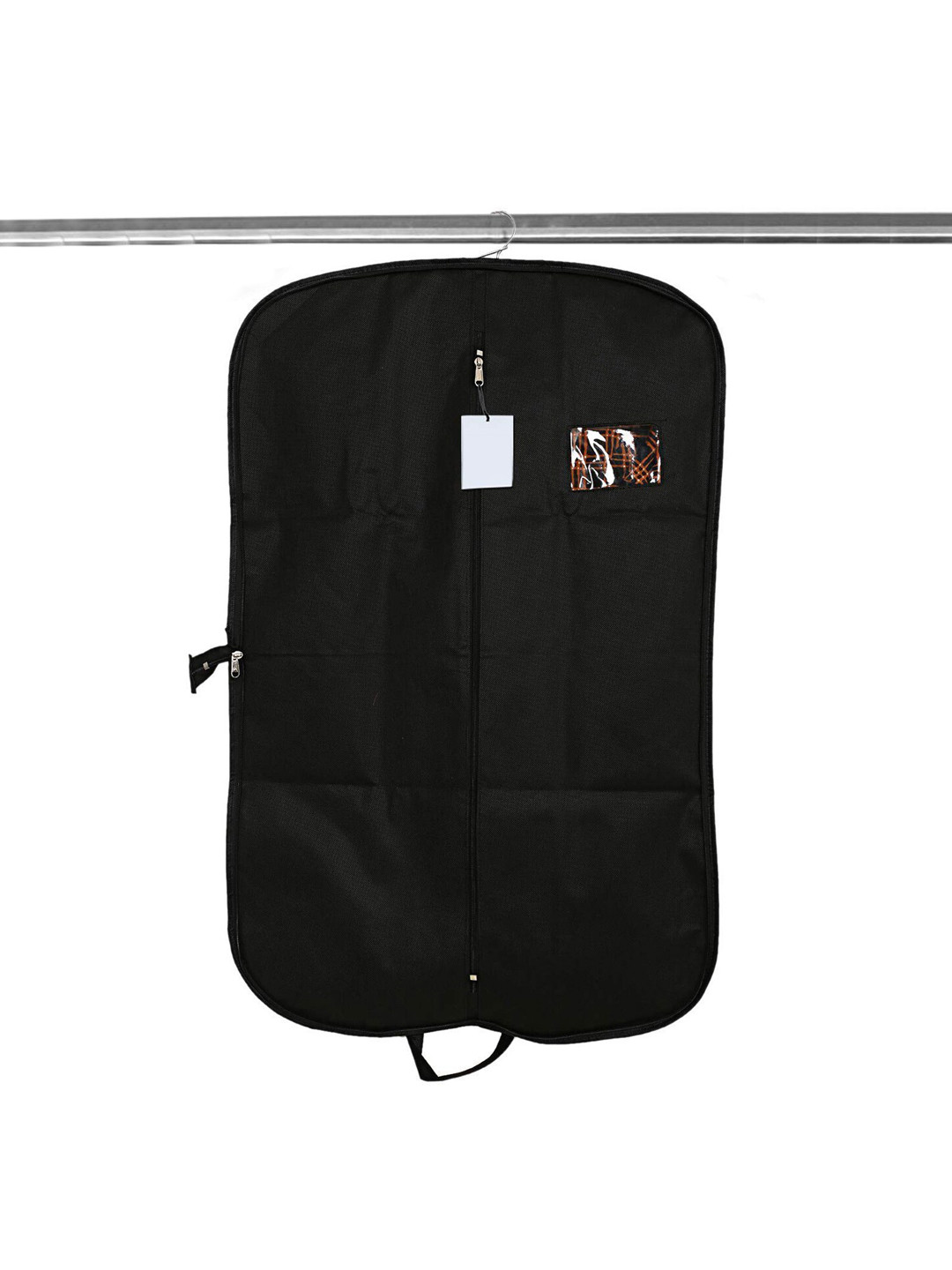 Kuber Industries Grey & Black 5 Pieces Foldable Blazer Covers