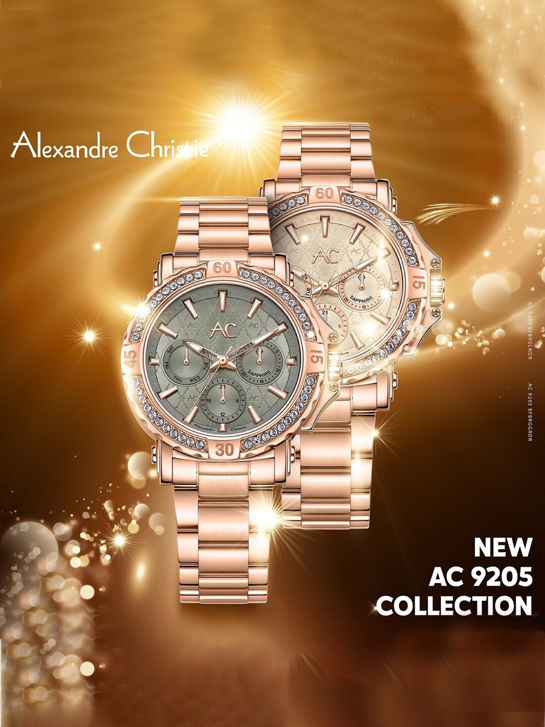 Alexandre christie gold on sale watch