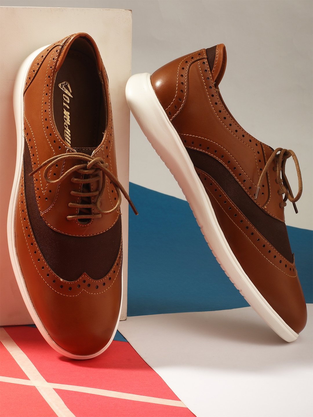 Buy IMPAKTO Men Perforated Lightweight Brogues Casual Shoes for Men 25351956 Myntra