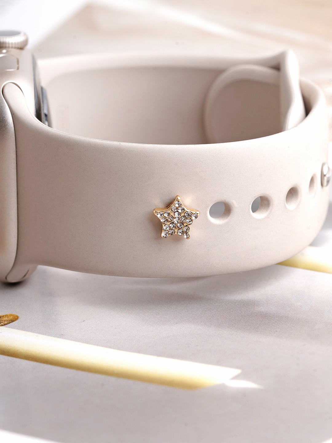 JOKER & WITCH Women Stone-Studded Watch Charms