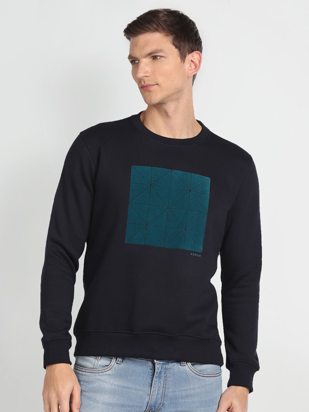 Arrow Sport GraphicPrinted Cotton Pullover Sweatshirt