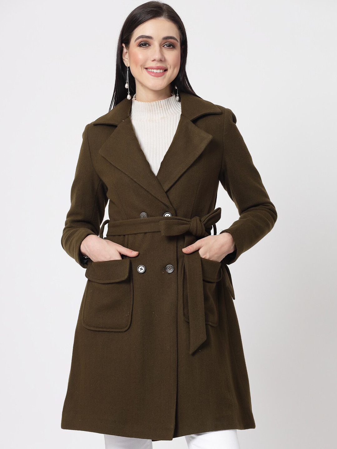 Owncraft Wool Double Breasted Wool Over Coat