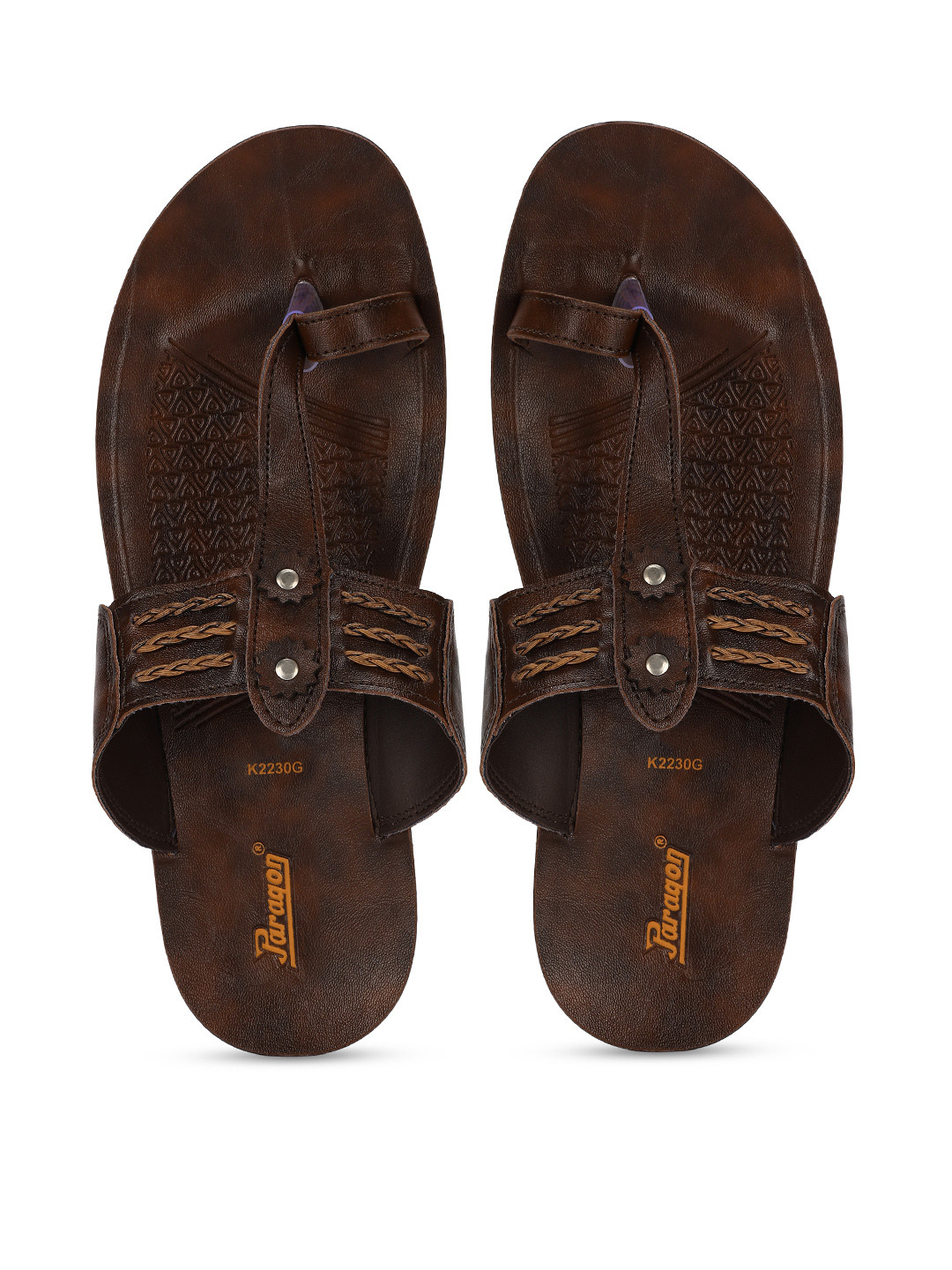 Paragon Men Sturdy Construction Ethnic Comfort Sandals