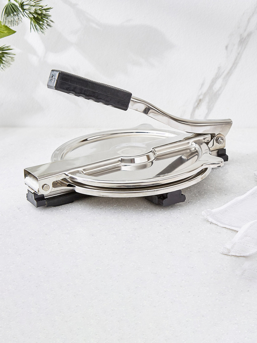 Home Centre Glovia Suro Stainless Steel Poori Press