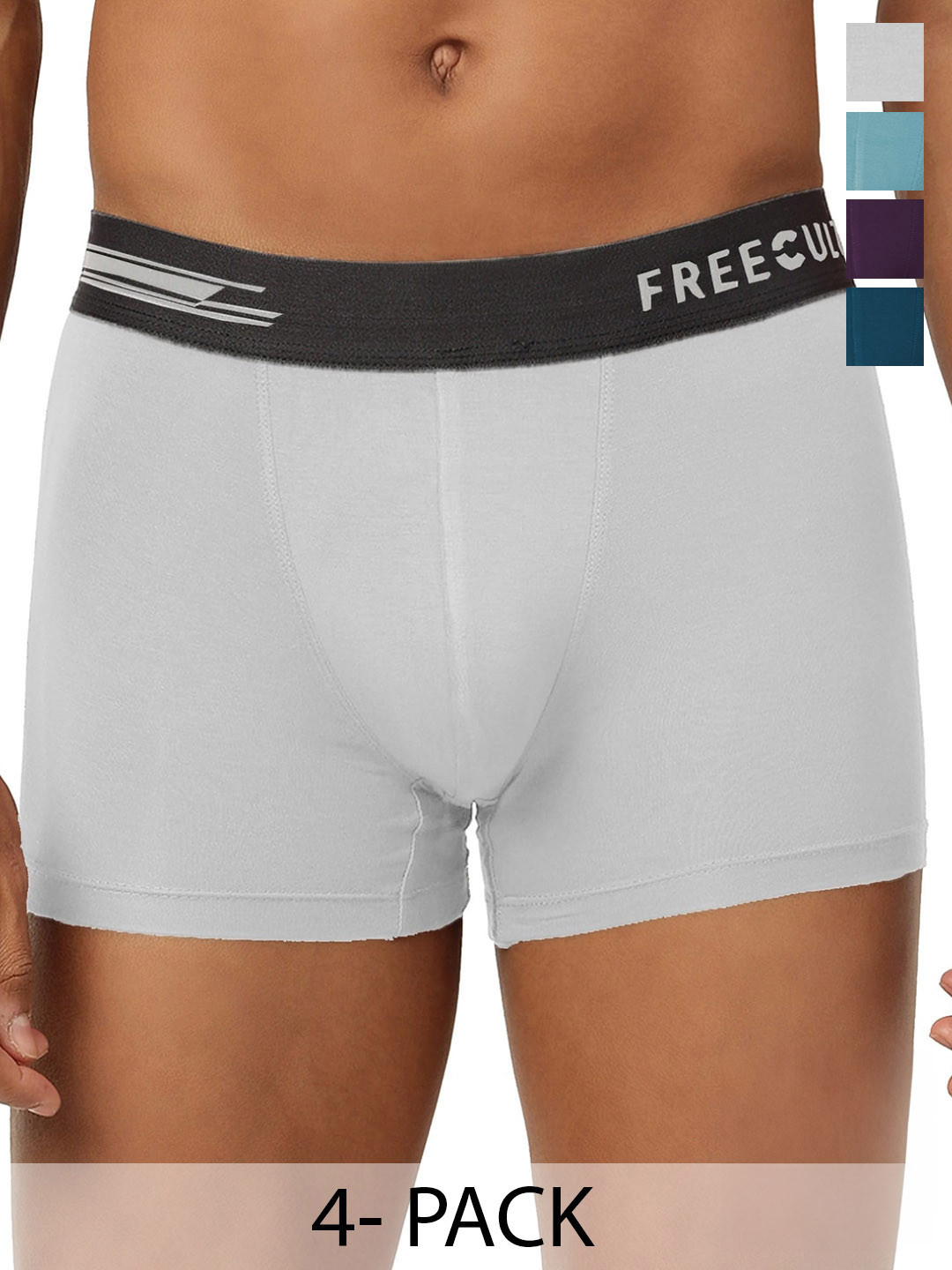 FREECULTR Pack Of 4 Anti-Bacterial Trunks