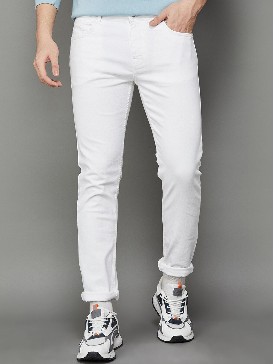 Fame Forever by Lifestyle Men Mid-Rise Clean Look Stretchable Jeans