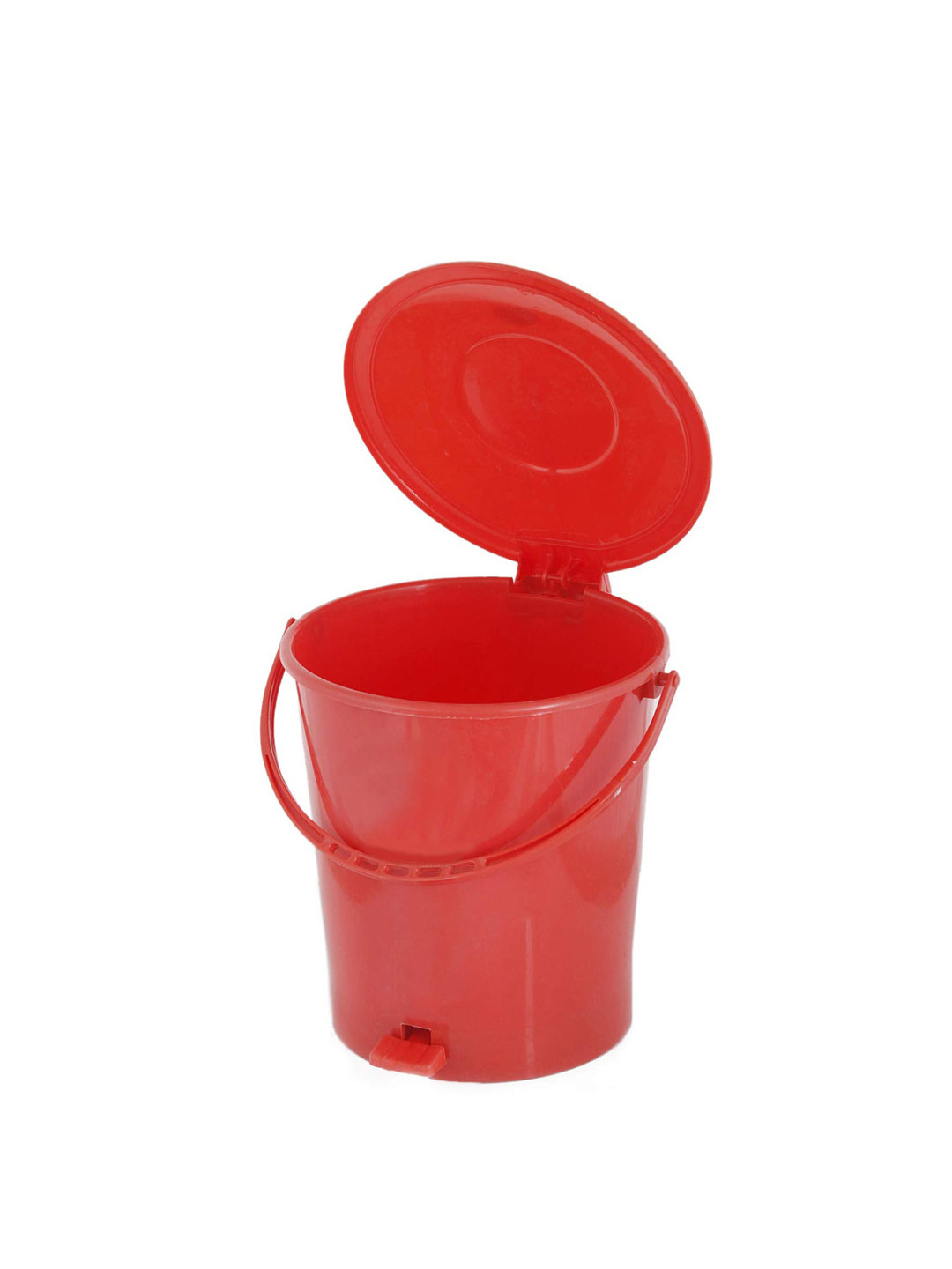 Kuber Industries Red Pedal Dustbins - 10 L