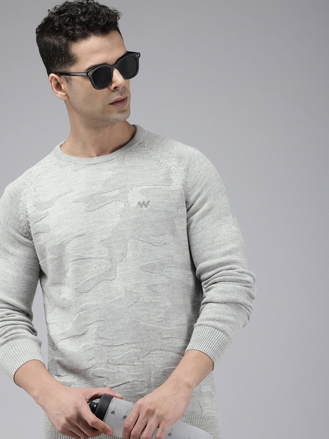 Wildcraft Abstract Self Design Pullover