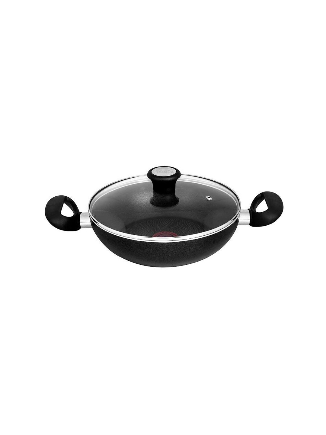 Tefal Ceremony Black Non-Stick Induction Base Kadhai With Lid