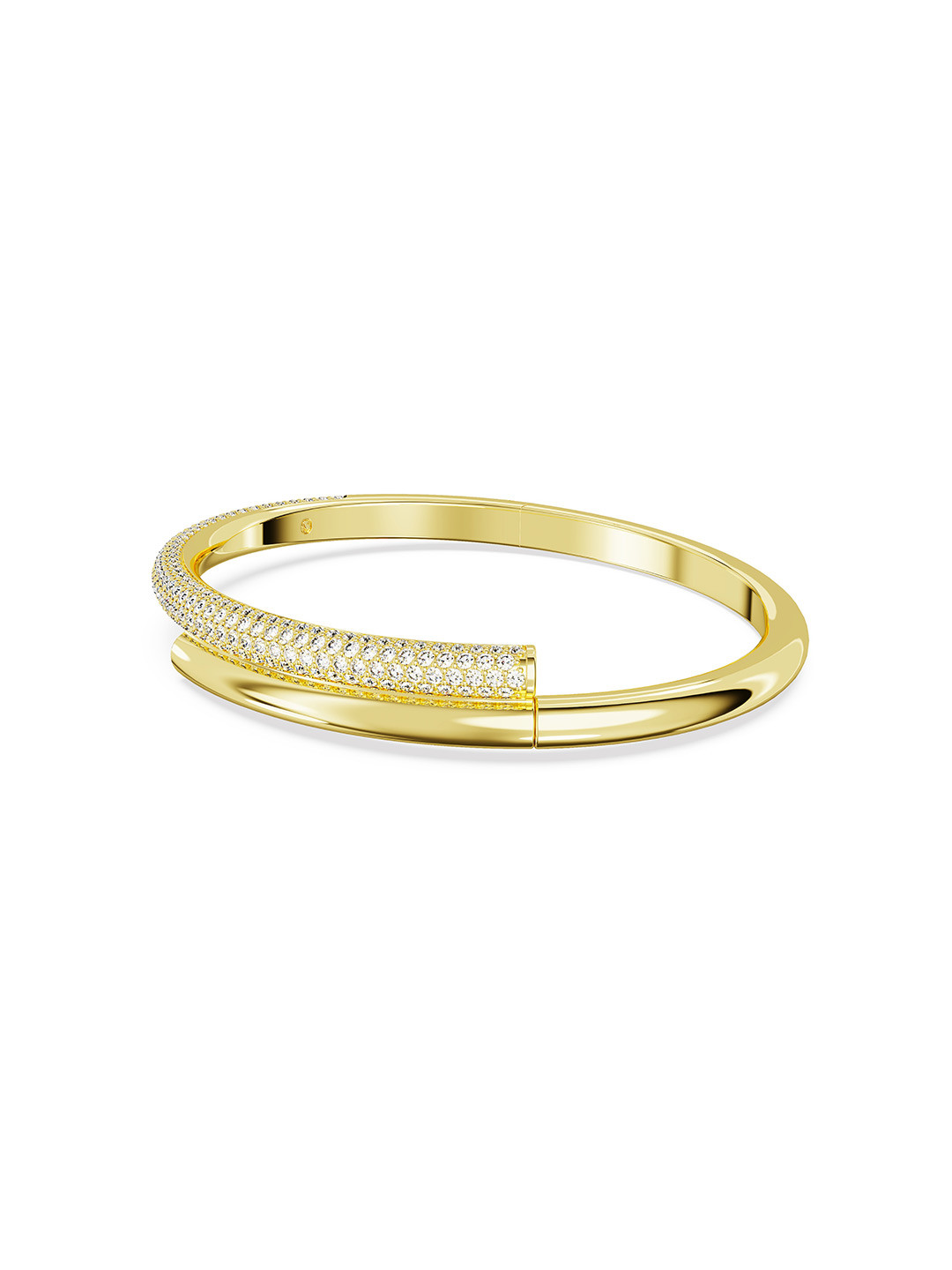SWAROVSKI Gold-Plated Crystals Studded Cuff Bracelet