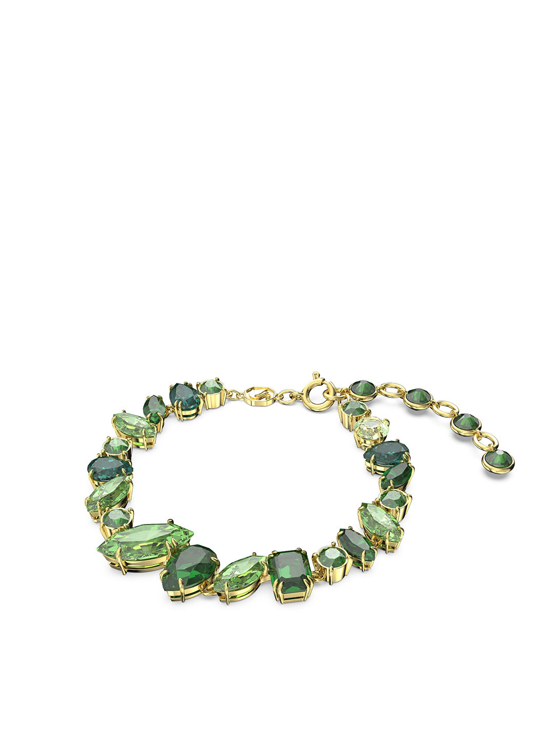 SWAROVSKI Gold-Plated Crystals Studded Wraparound Bracelet
