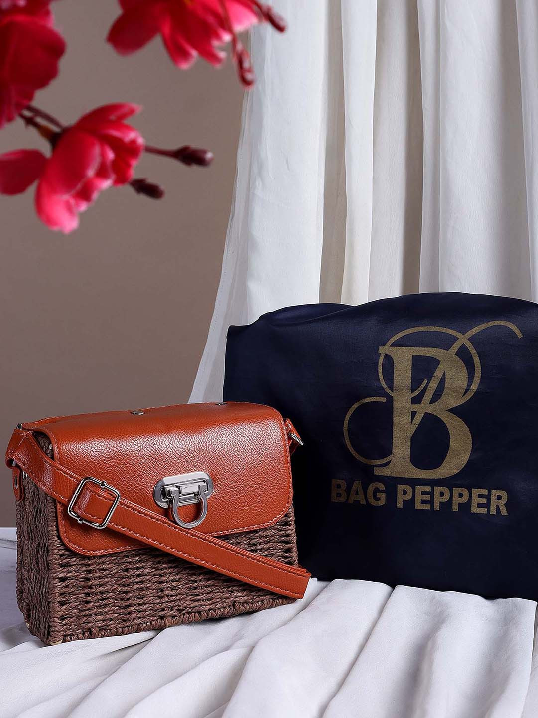 Bag Pepper Textured Structured Handheld Bag