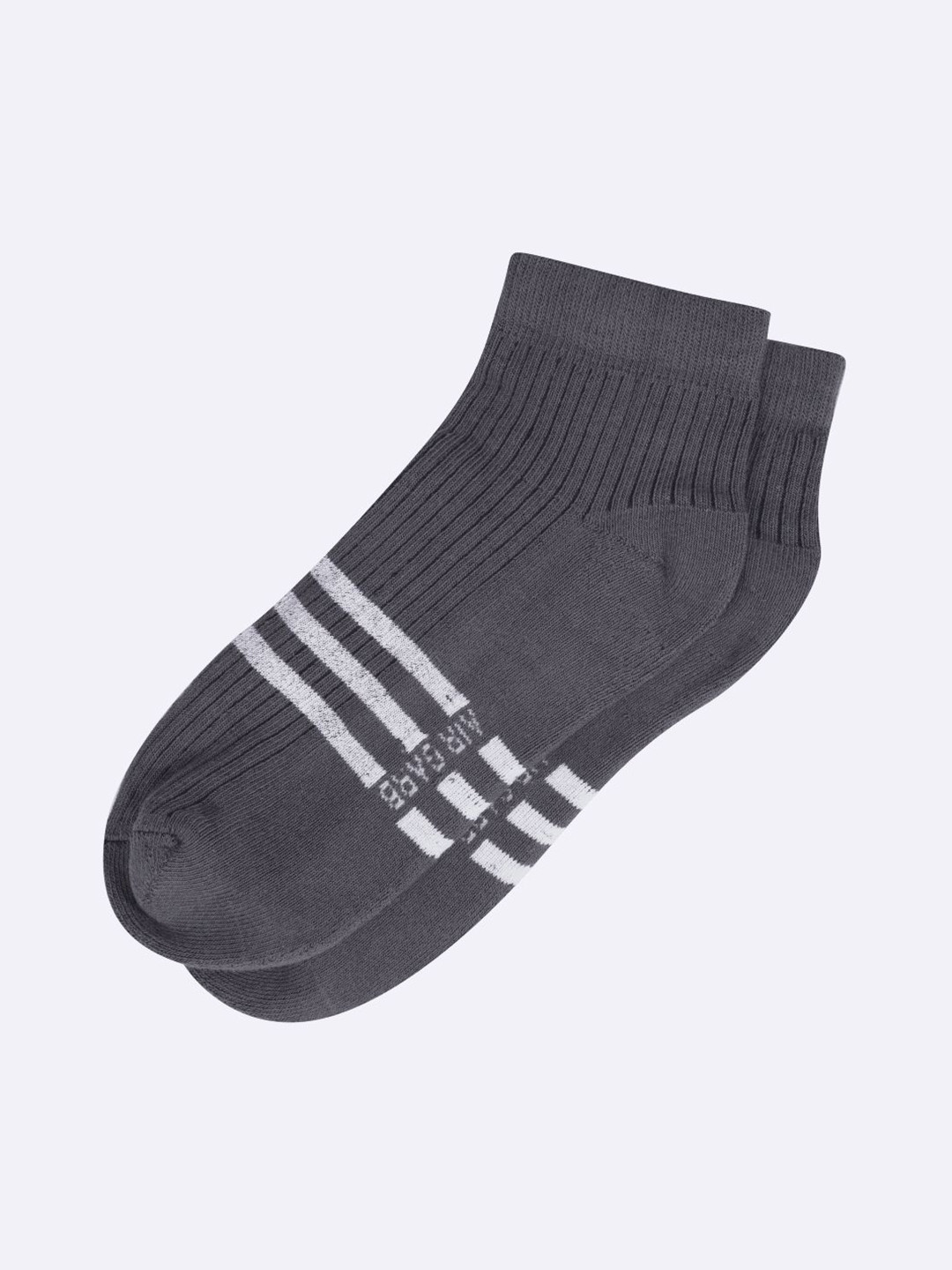 AIR GARB Unisex Striped Ankle Length Socks