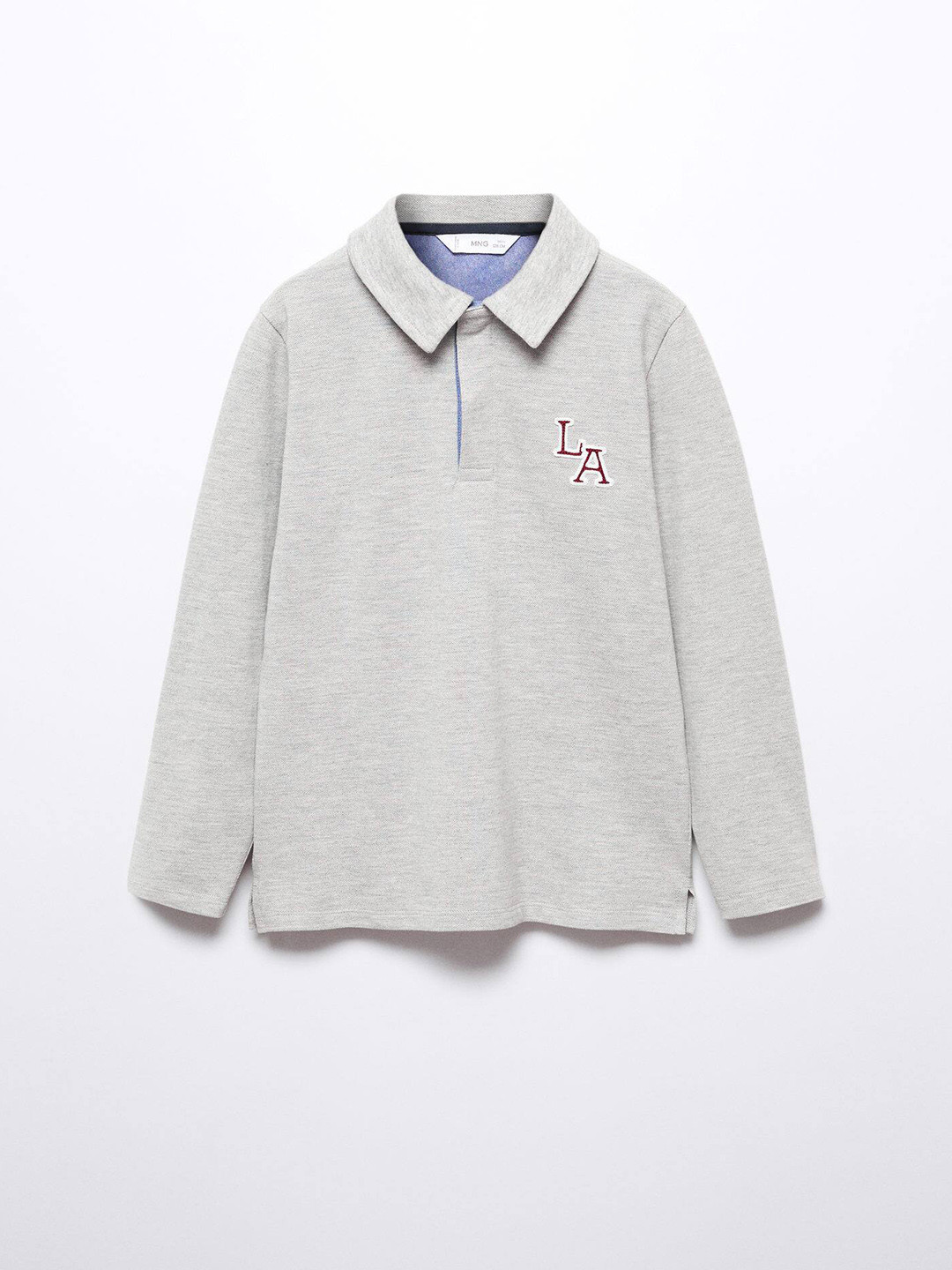 Mango Kids Boys Polo Collar T-shirt