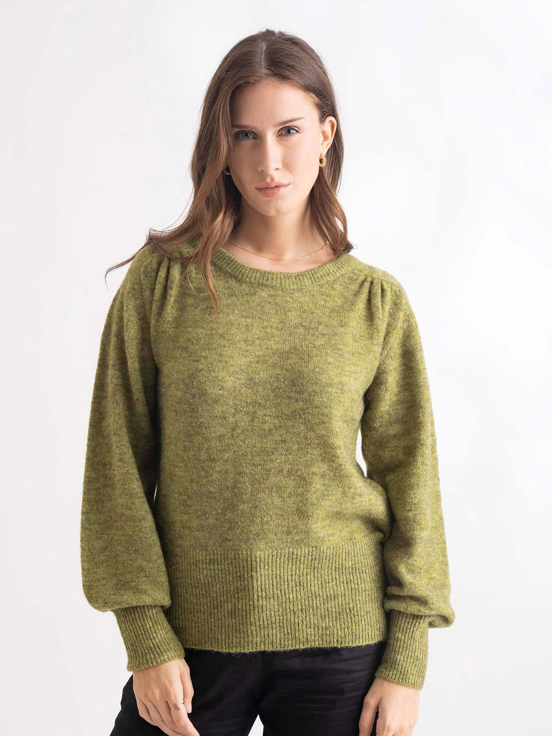 B.Copenhagen Round Neck Woollen Pullover