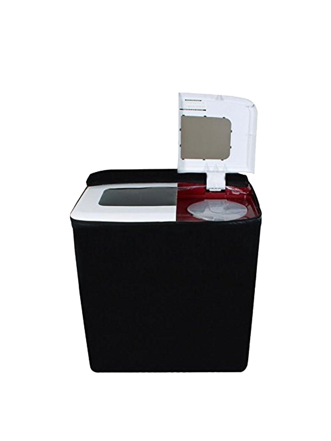 Dakshya Industries Black Washing Machine Cover