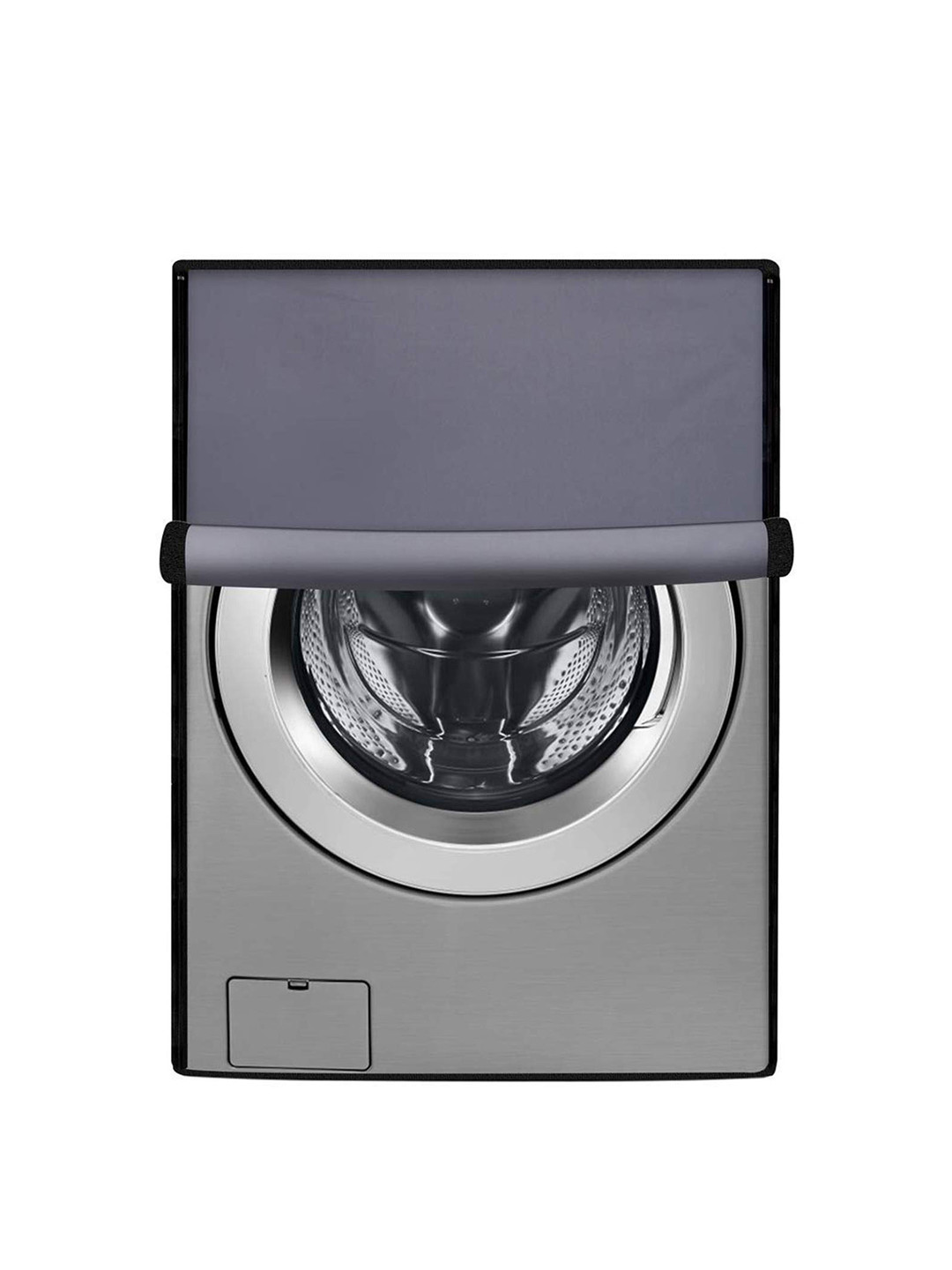Dakshya Industries Grey Washing Machine Cover
