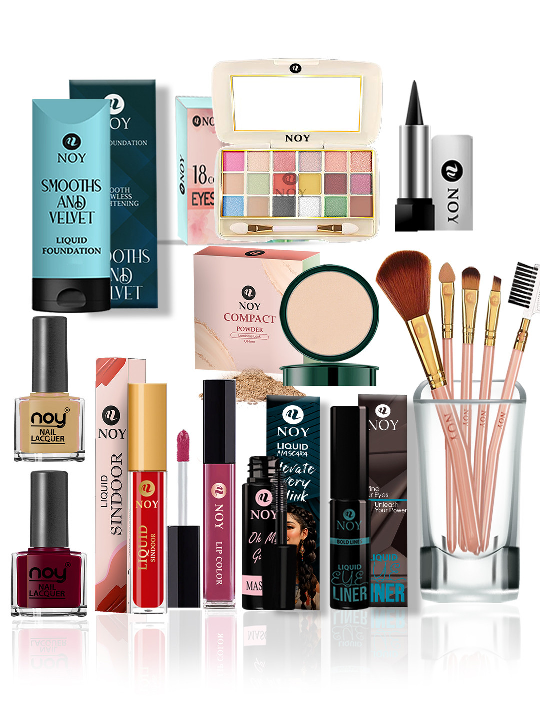 NOY Magic Makeup Combo - The Ultimate Beauty Power Duo - Combo No 130