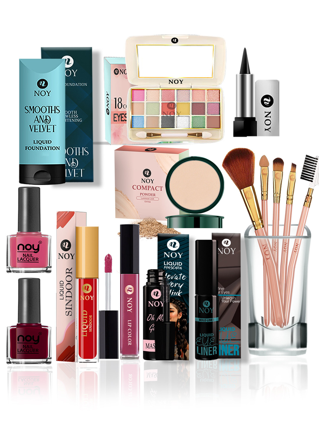 NOY Temptation Makeup Combo - Alluring Charms For Irresistible Beauty - Combo No 210