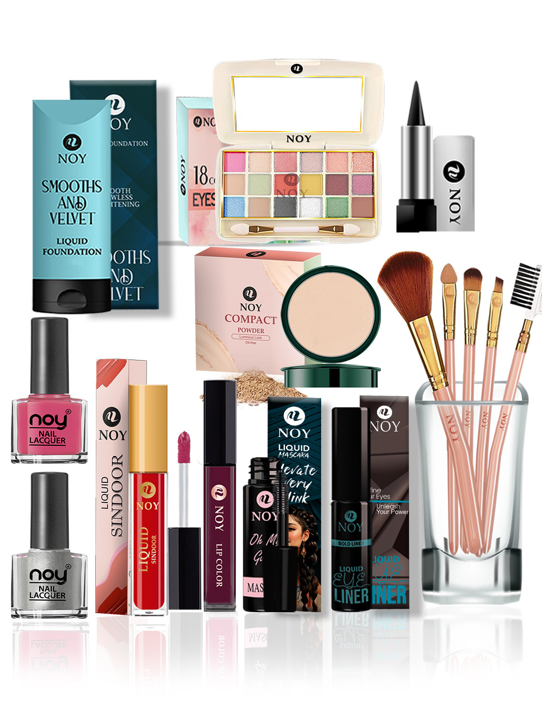 NOY Harmonize Makeup Combo - Perfect Symmetry For Harmonious Beauty - Combo No 245