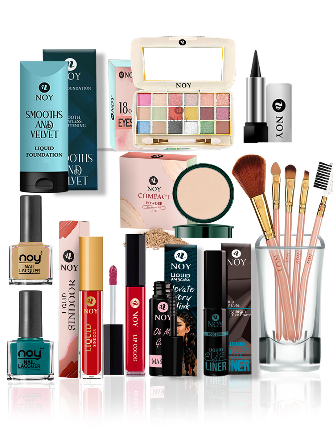 NOY Enigma Makeup Combo - Mysterious Match For Mesmerizing Looks - Combo No 112