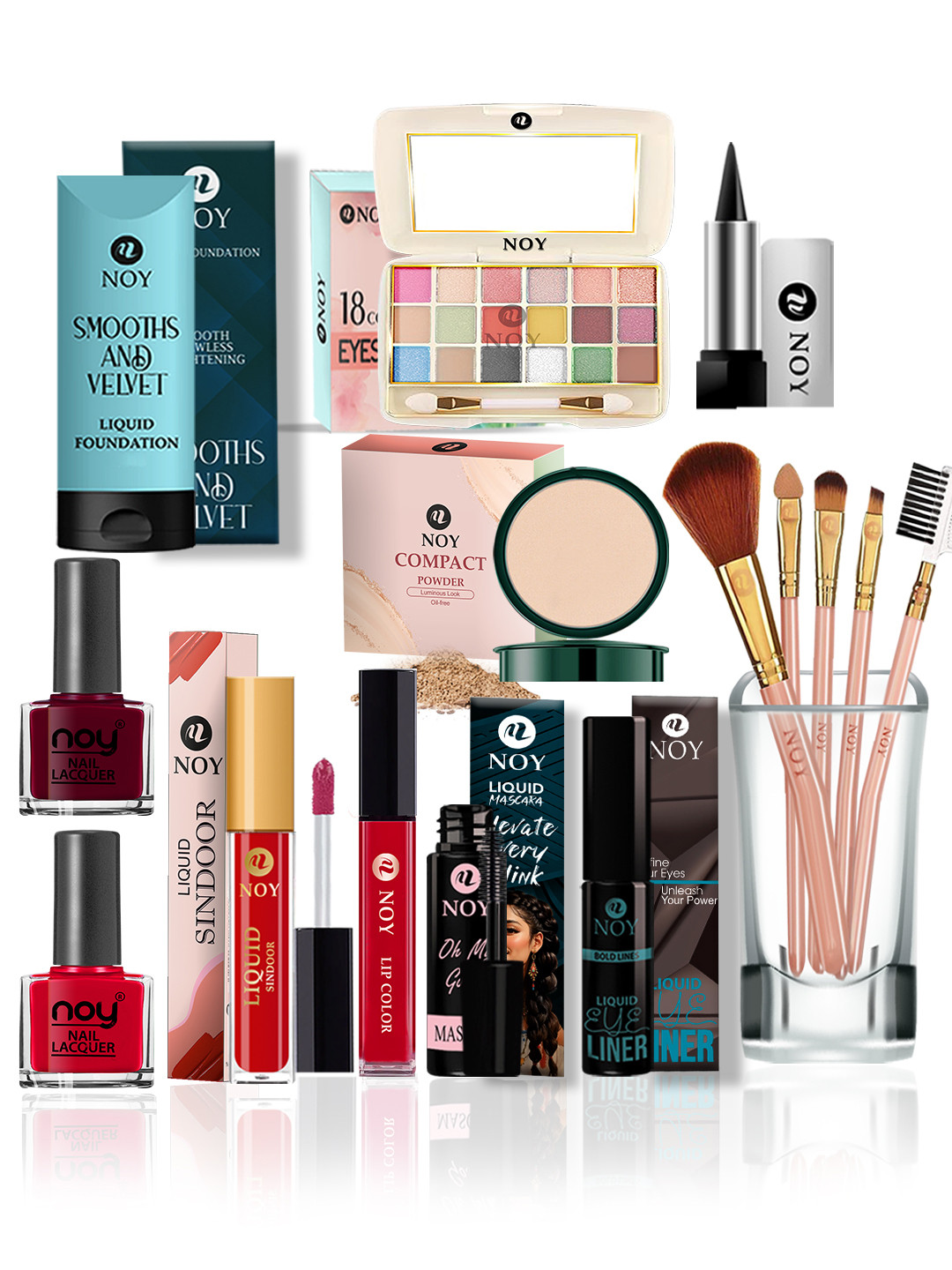 NOY Bliss Makeup Combo - Seamless Blend Of Beauty Essentials - Combo No 424