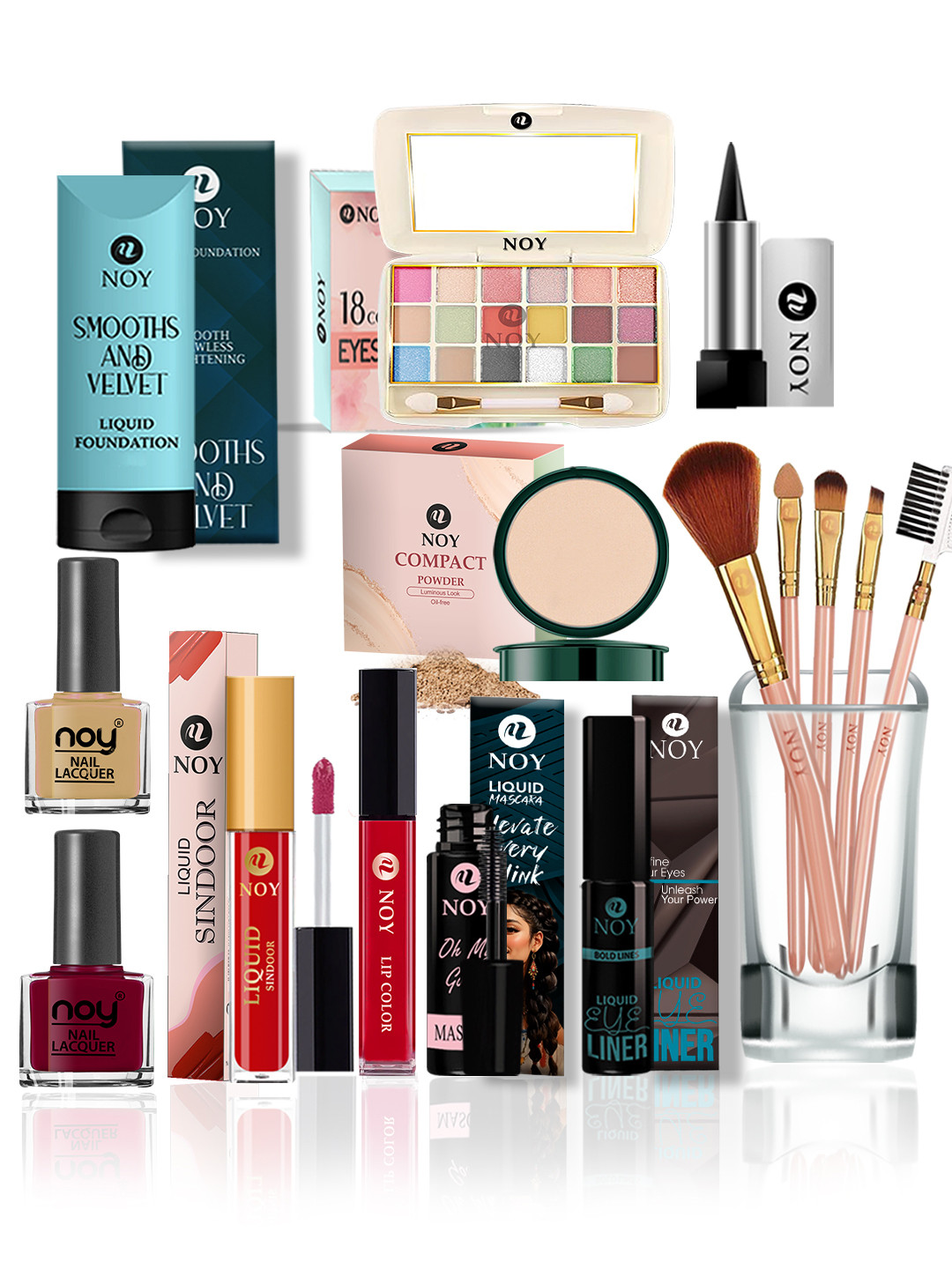 NOY Mystique Makeup Combo - Mesmerizing Duo For Enigmatic Beauty - Combo No 136