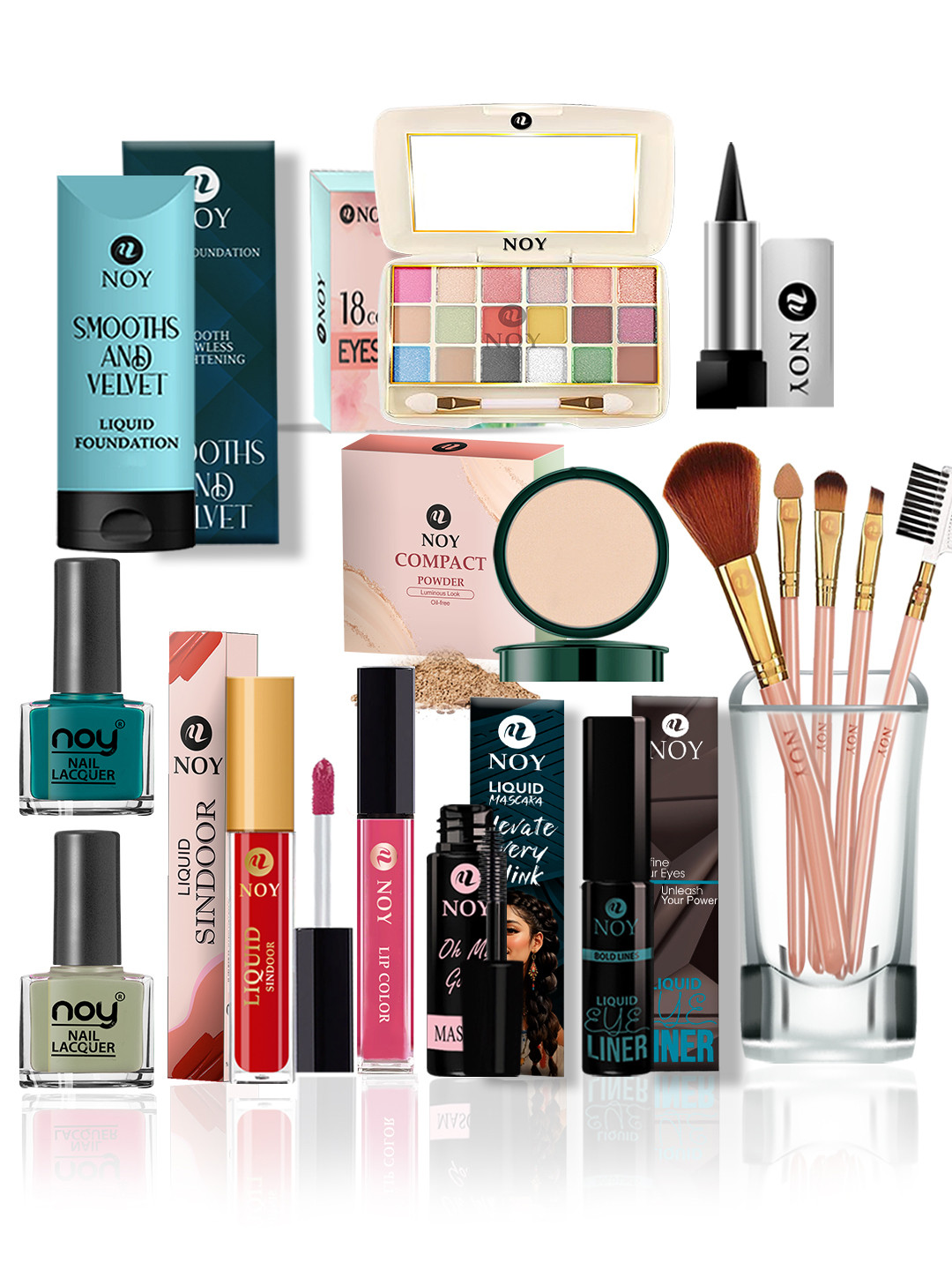 NOY High Quality Makeup Combo For Gorgeous Look - Combo No. 358